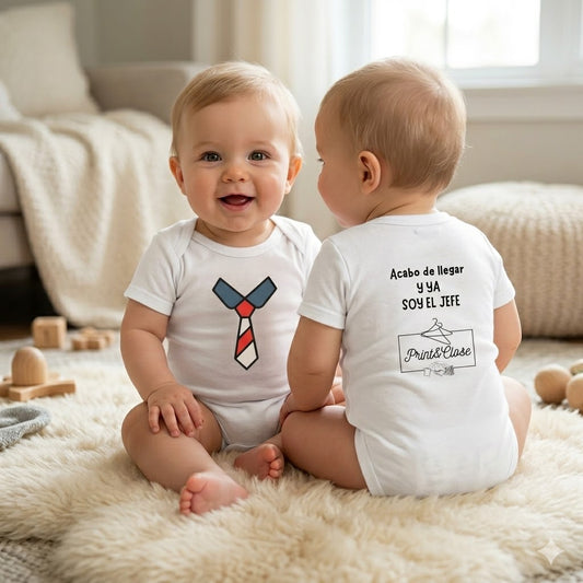 ''EL JEFE'' body para tu bebé