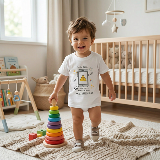 Camiseta para Bebé y padres divertidos.
